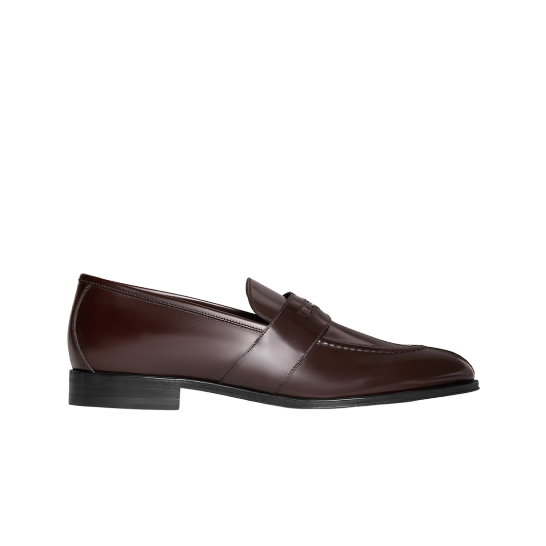 셀린느 말라케 페니 트리옹프 로퍼 폴리쉬드 불 다크 브라운(Celine Malaquais Penny Triomphe Loafer in Polished Bull Dark Brown) - 1