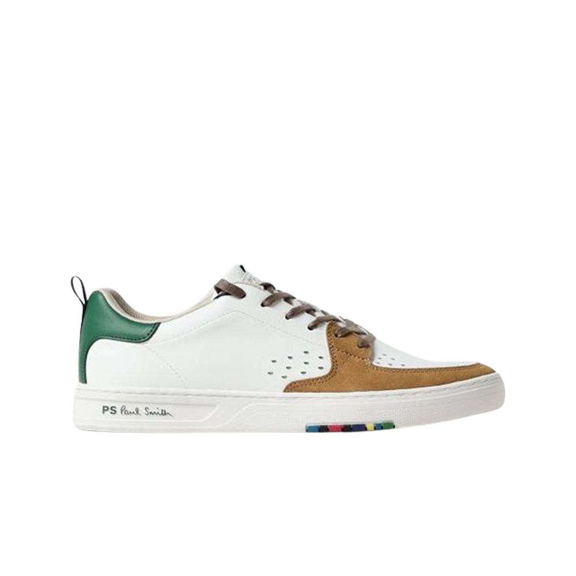 폴 스미스 코스모 카우하이드 코튼 스니커즈 화이트(Paul Smith Cosmo Cowhide Cotton Sneakers White)