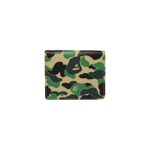 BAPE ABC Camo Coin Case Green