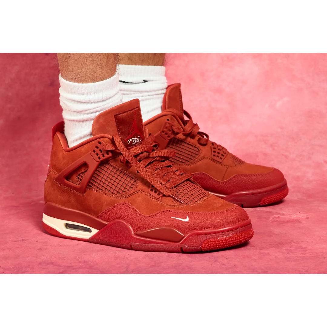 Jordan 4 x Nigel Sylvester Retro OG SP Brick by Brick 착용 스타일 - 5