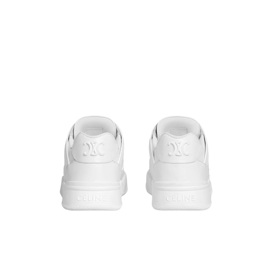 셀린느 트레이너 CT-09 로우 탑 스니커 카프스킨 앤 메쉬 옵틱