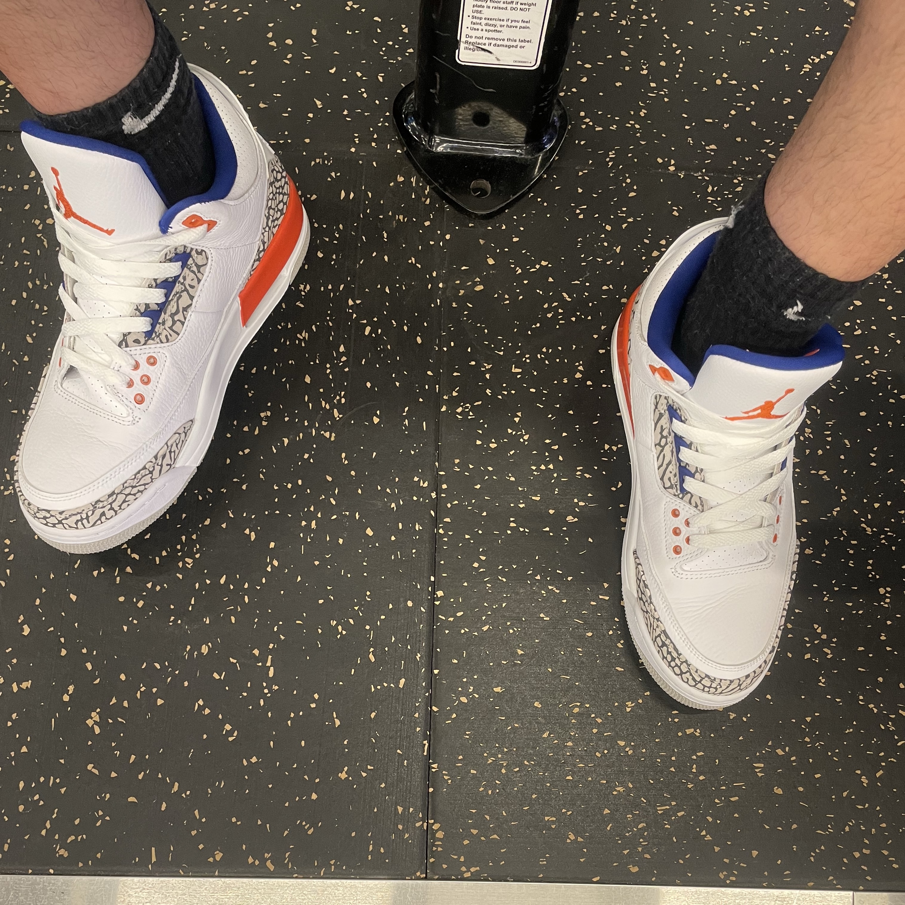 Jordan 3 Retro Knicks 착용 스타일 - 2