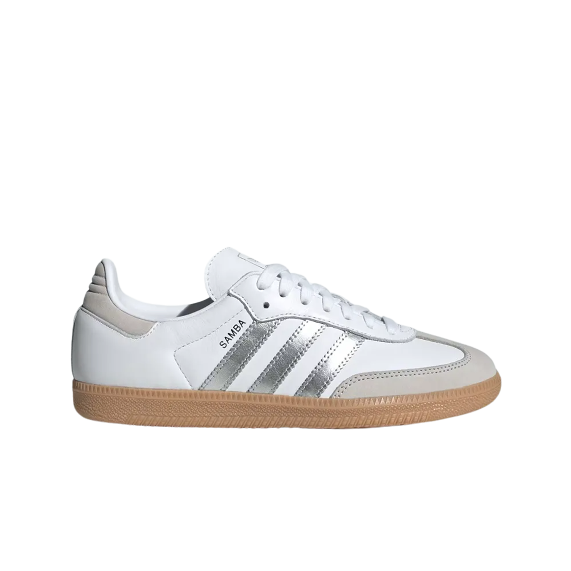 (W) 아디다스 삼바 OG 클라우드 화이트 실버 메탈릭((W) Adidas Samba OG Cloud White Silver Metallic)