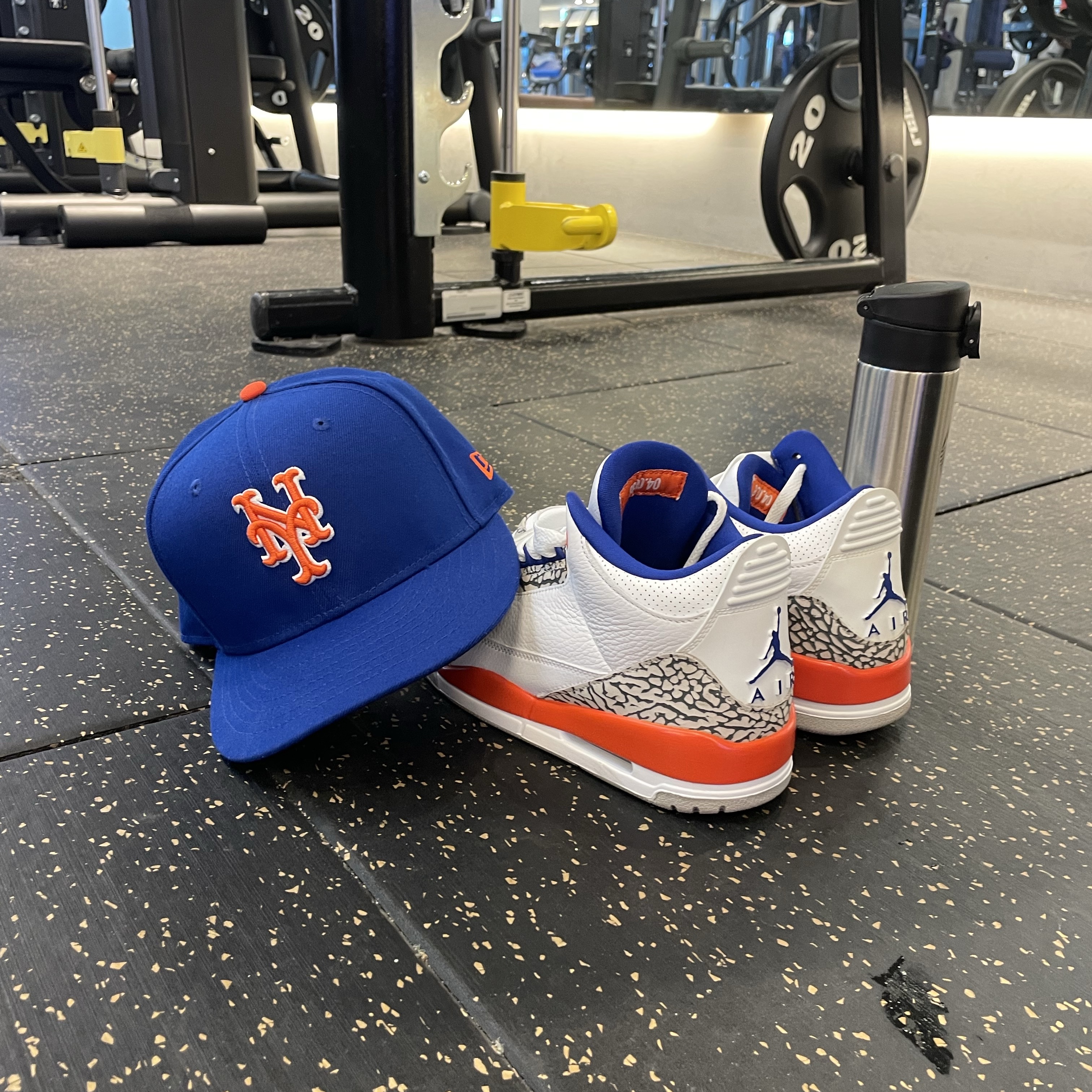Jordan 3 Retro Knicks 착용 스타일 - 1