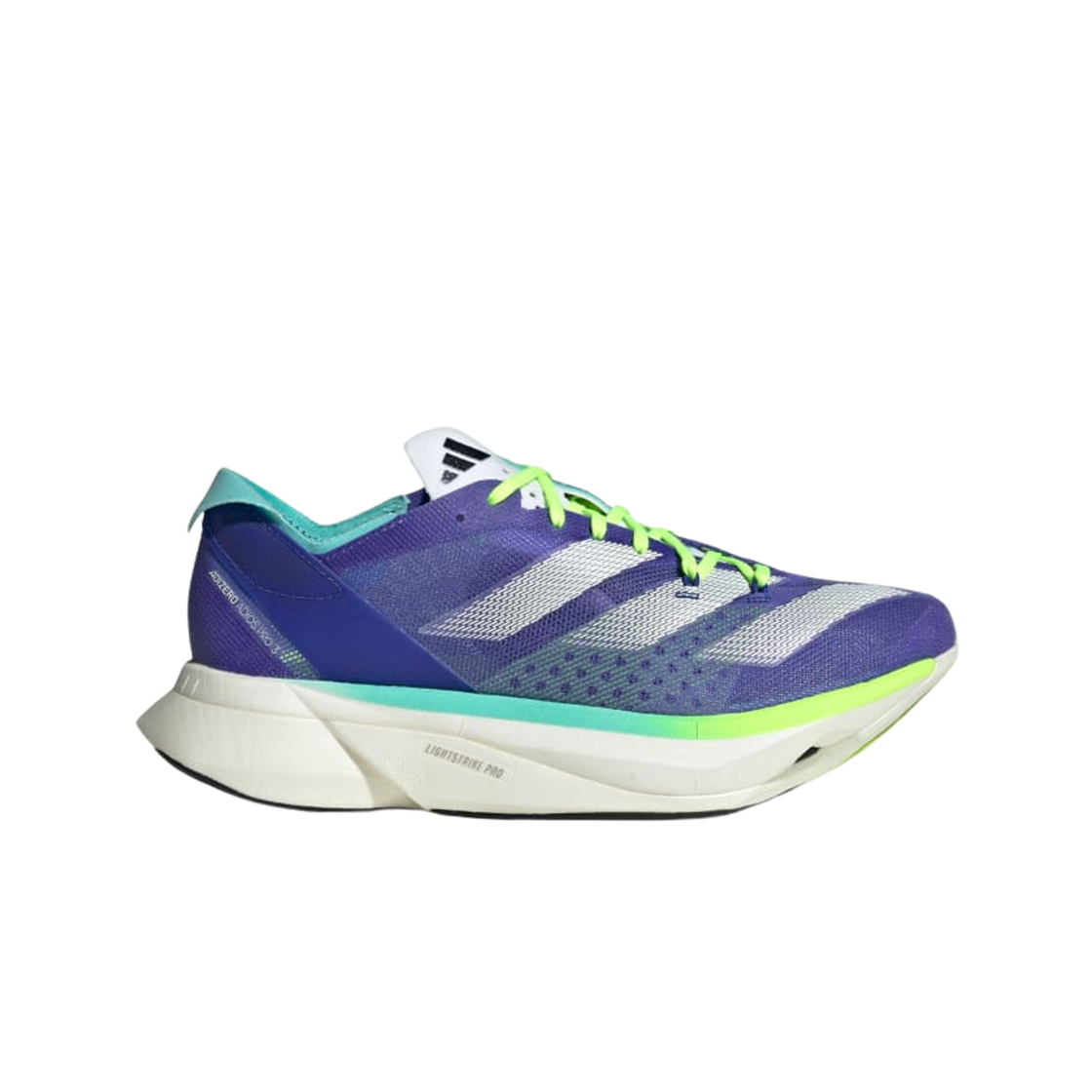 (W) 아디다스 아디제로 아디오스 프로 3 코발트 블루 제로 메탈릭((W) Adidas Adizero Adios Pro 3 Cobalt Blue Zero Metalic)