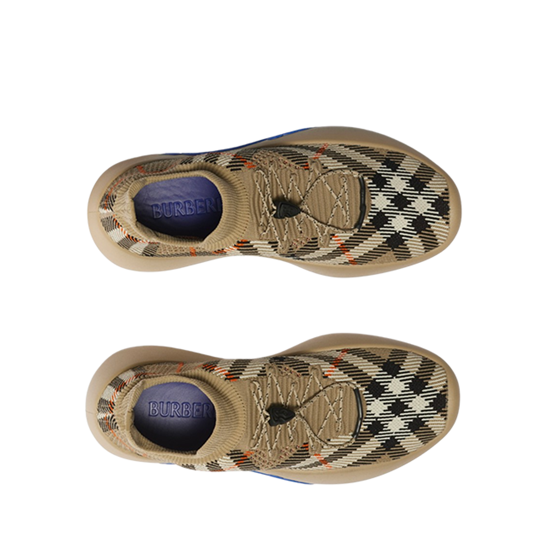 (W) 버버리 니트 넵튠 스니커즈 샌드((W) Burberry Knit Neptune Sneakers Sand) - 2