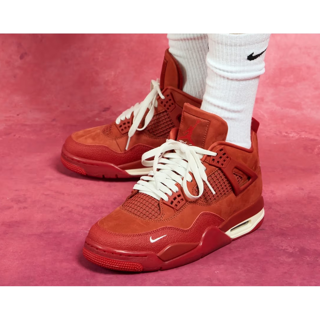 Jordan 4 x Nigel Sylvester Retro OG SP Brick by Brick 착용 스타일 - 6