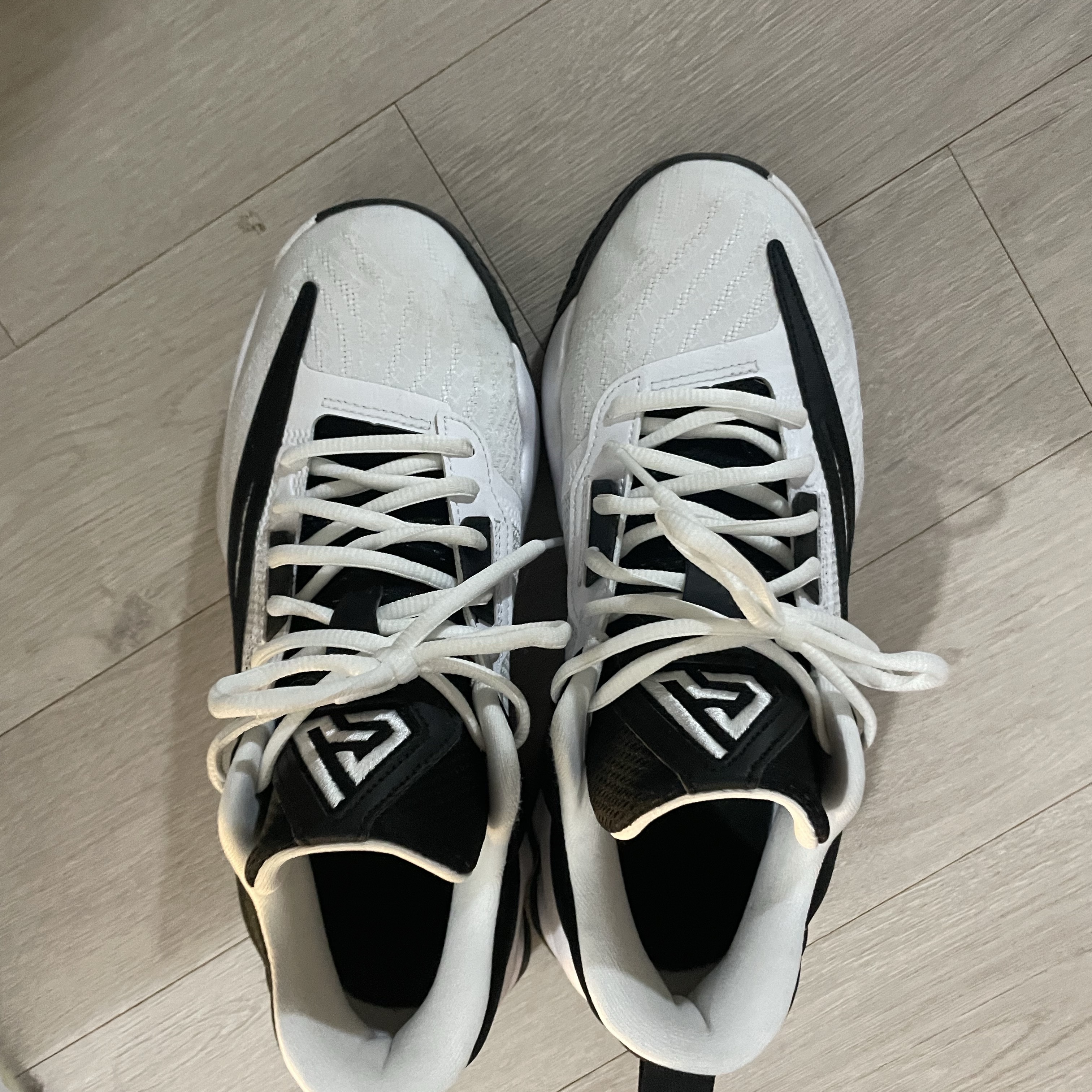 Nike Giannis Immortality 3 EP White Black 착용 스타일