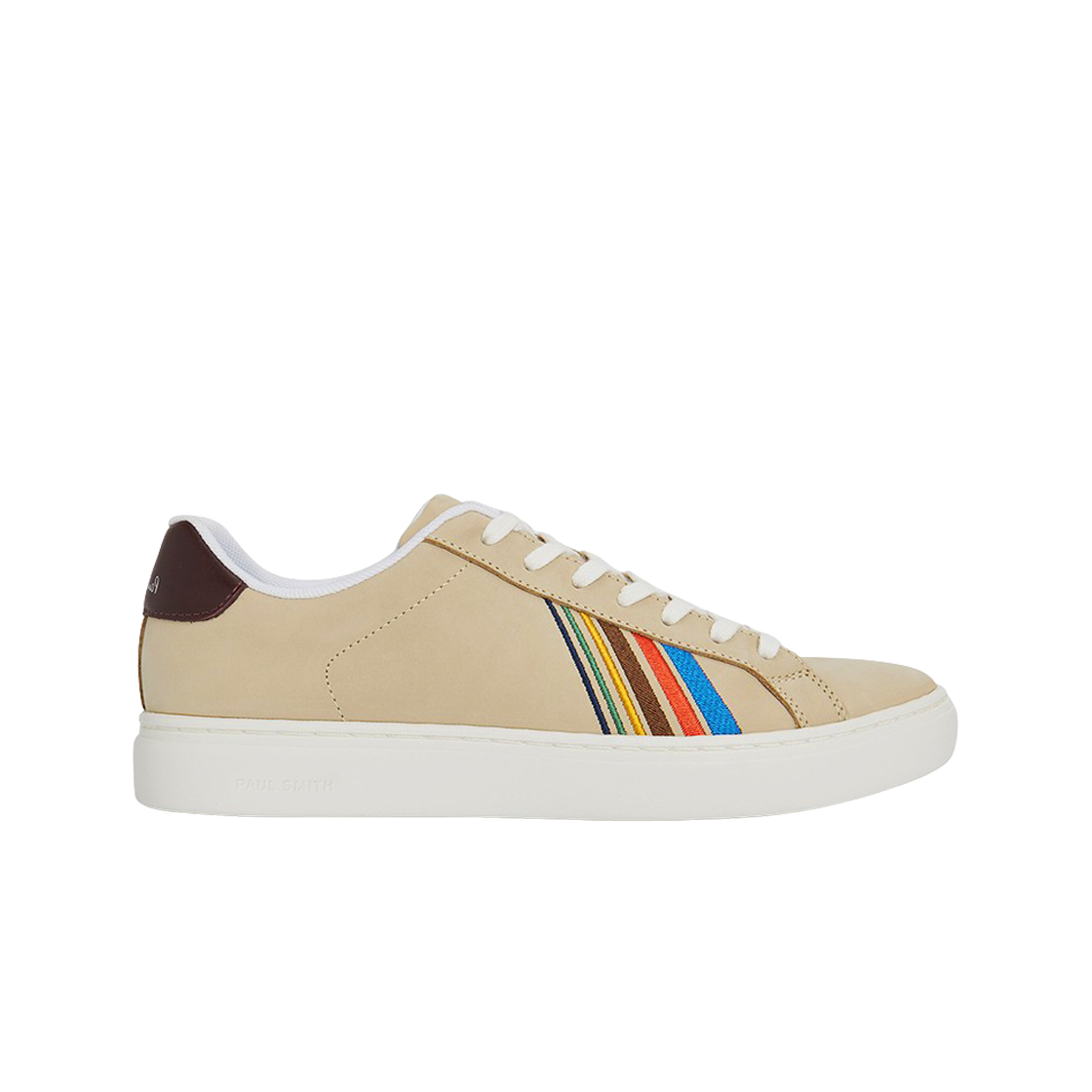 폴 스미스 코스모 카우하이드 코튼 스니커즈 베이지(Paul Smith Cosmo Cowhide Cotton Sneakers Beige) - 1