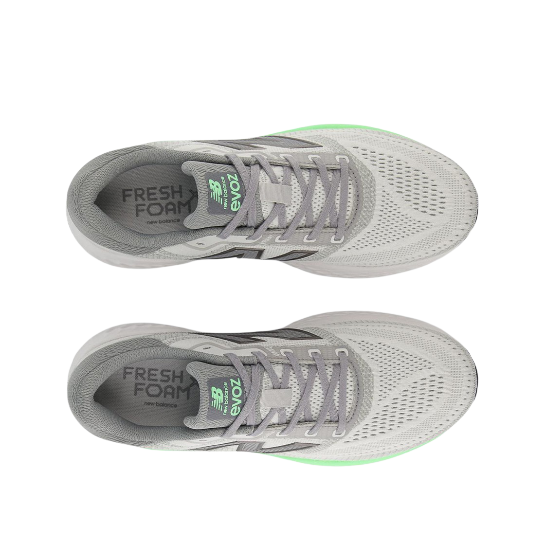 뉴발란스 프레쉬 폼 X Evoz v4 그레이 - 2E 와이드(New Balance Fresh Foam X Evoz v4 Gray - 2E Wide) - 2