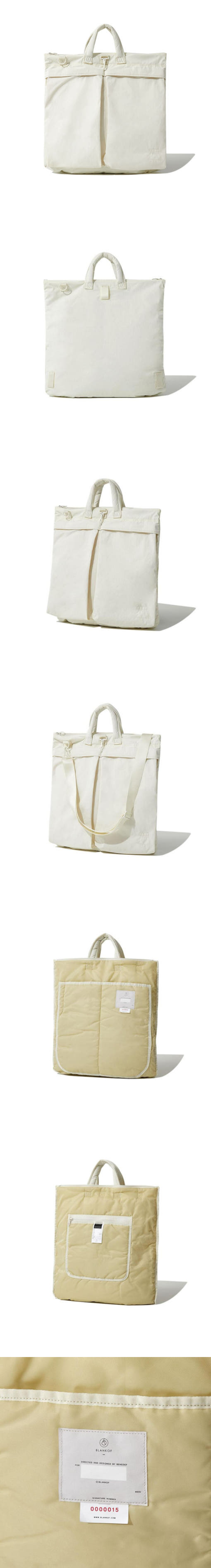 mfpen×Blankof ヘルメットバッグ mfpen Black Blankof Edition Helmet Tote mfpen