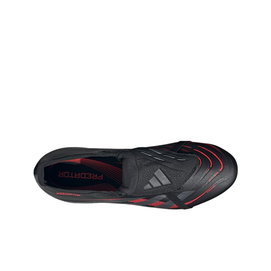 아디다스 프레데터 리그 폴드오버 텅 FG MG 코어 블랙 그레이 포(Adidas Predator League Foldover Tongue FG MG Core Black Grey Four) - 2