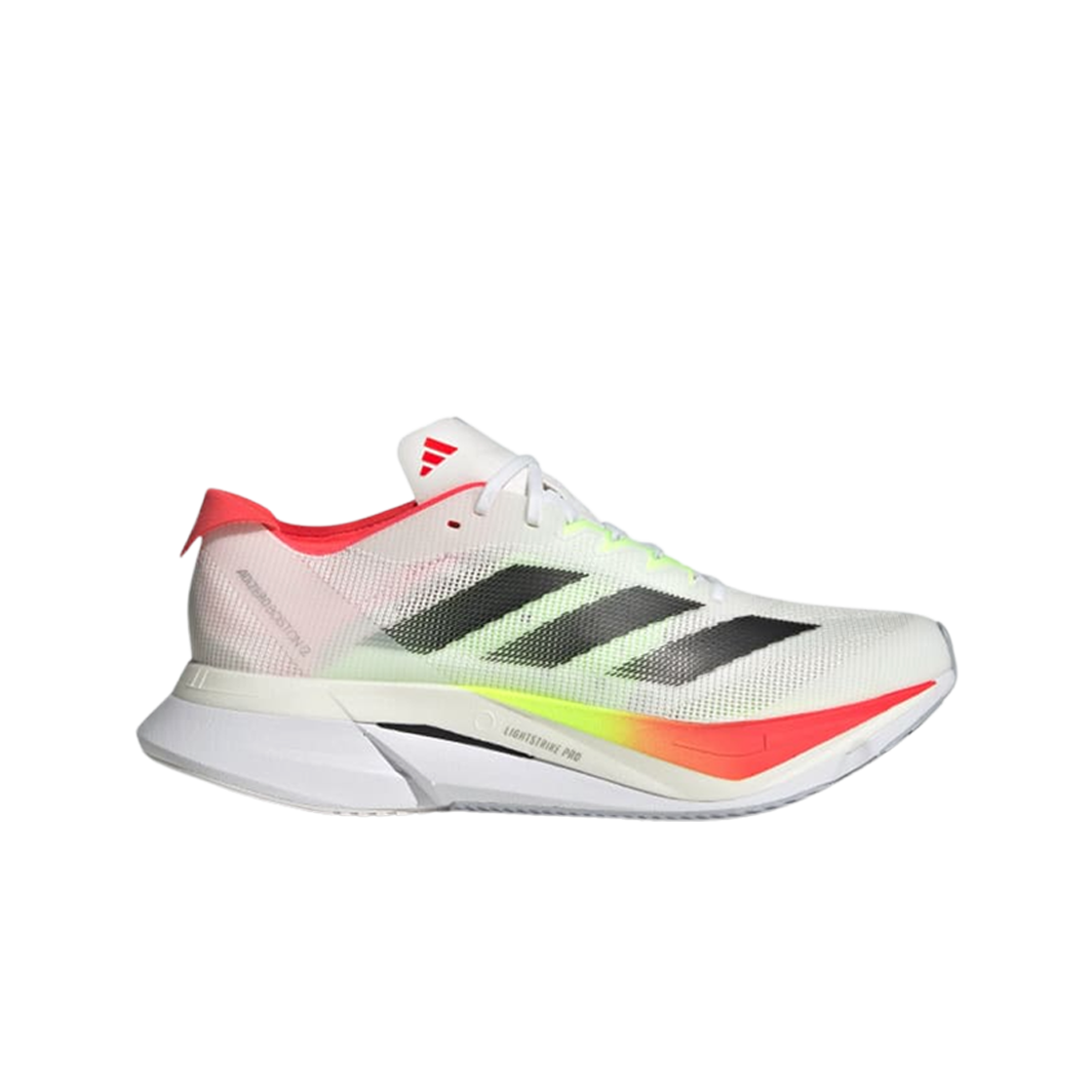 (W) 아디다스 아디제로 보스턴 12 클라우드 화이트 코어 블랙((W) Adidas Adizero Boston 12 Cloud White Core Black)