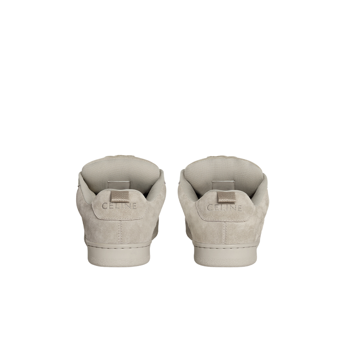 셀린느 헌팅턴 로우 레이스업 스니커 스웨이드 카프스킨 앤 메쉬 그레지(Celine Huntington Low Lace-Up Sneaker in Suede Calfskin and Mesh Grege) - 2