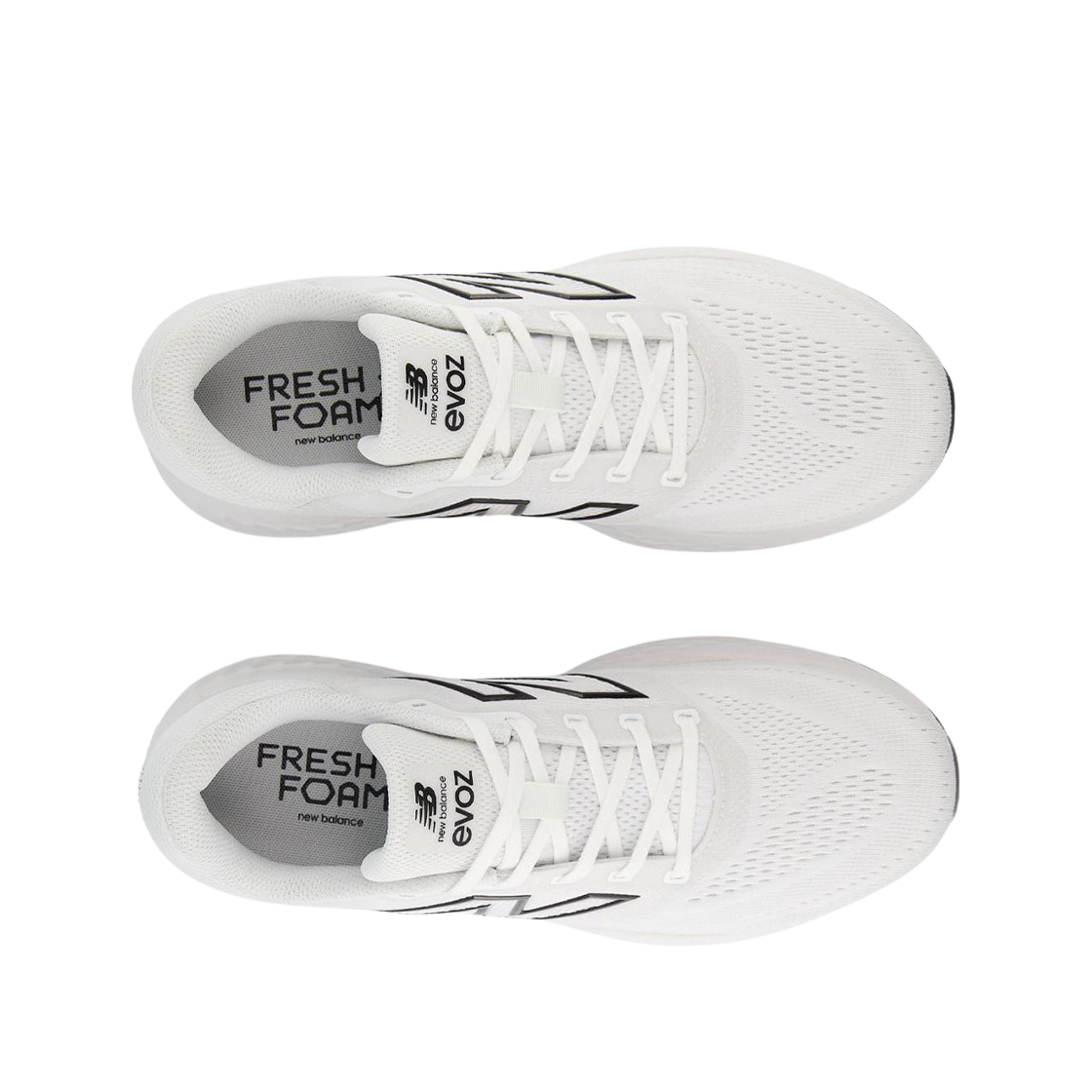 뉴발란스 프레쉬 폼 X Evoz v4 화이트 - 2E 와이드(New Balance Fresh Foam X Evoz v4 White - 2E Wide) - 2