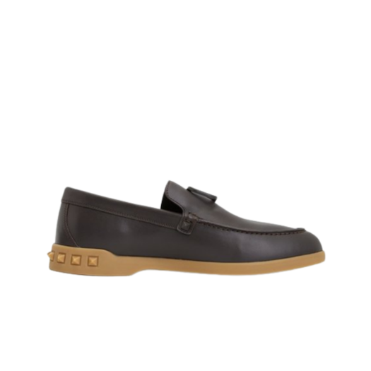 Valentino Vlogo Signature Loafer Brown