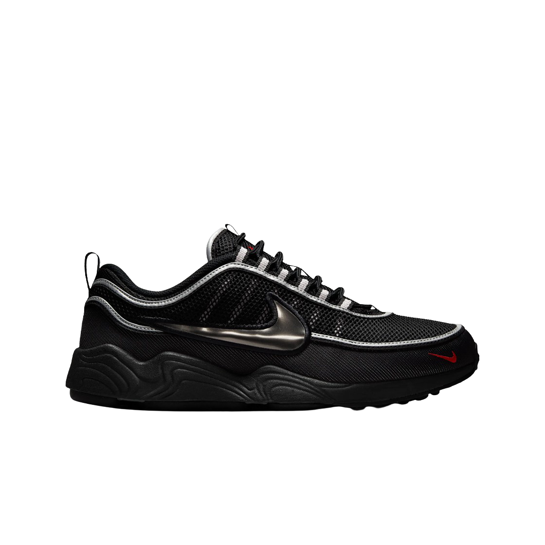 나이키 에어 줌 스피리돈 블랙 앤 스포츠 레드(Nike Air Zoom Spiridon Black and Sport Red)