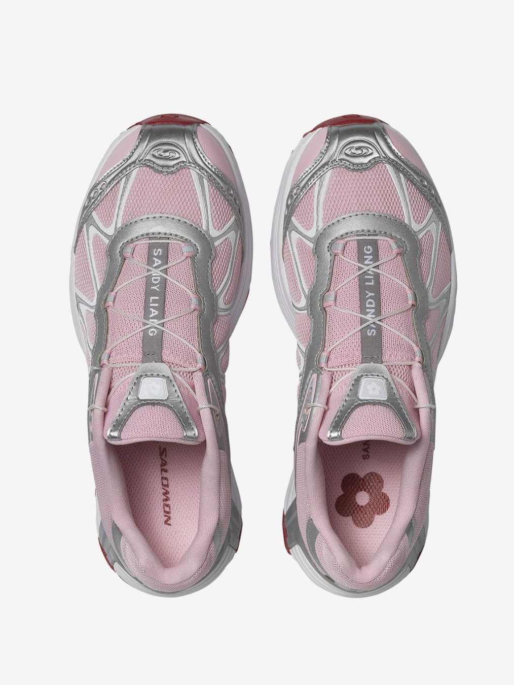 Salomon x Sandy Liang XT-Whisper Fairy Tale Silver 착용 스타일 - 6