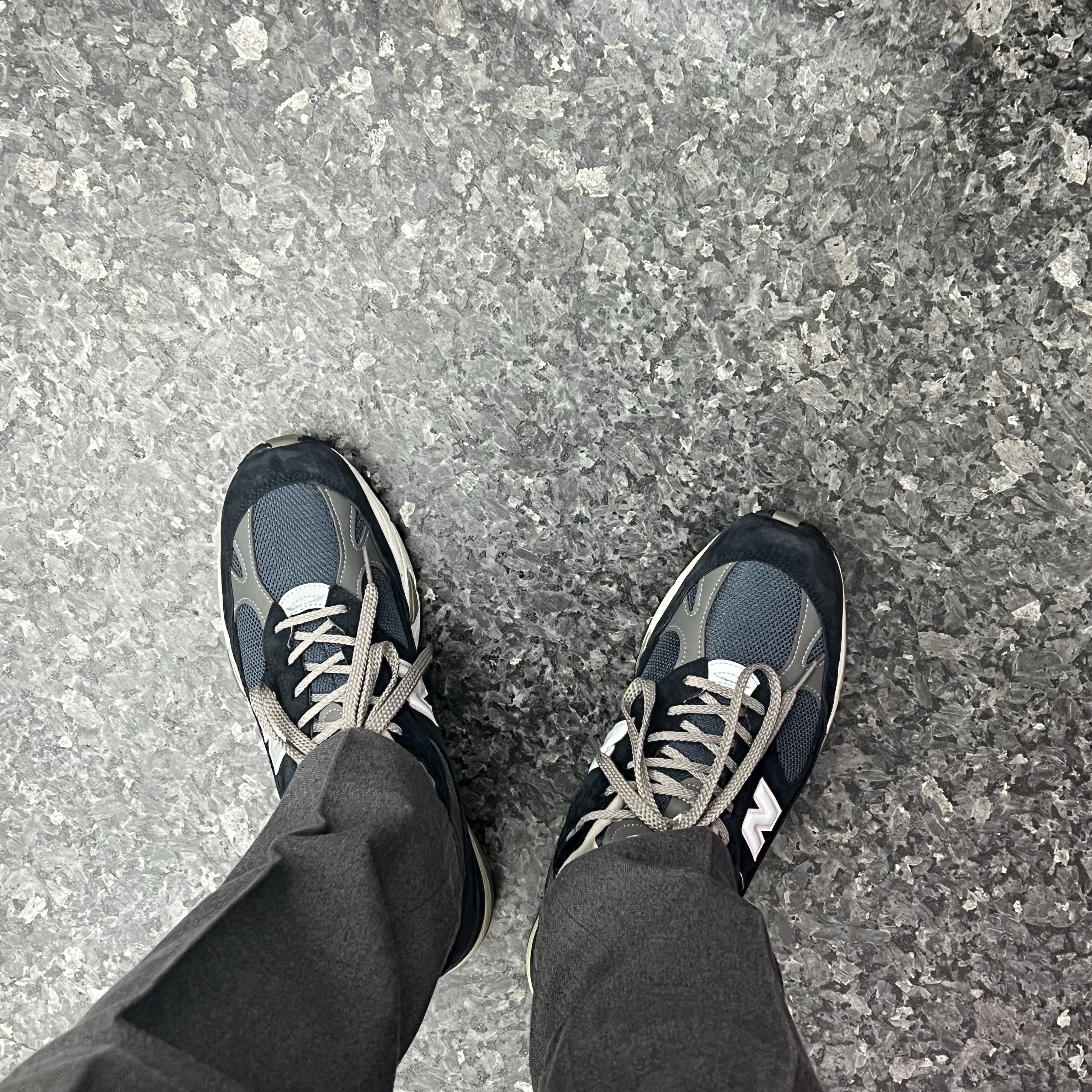 New Balance 991 Made in UK Navy 착용 스타일
