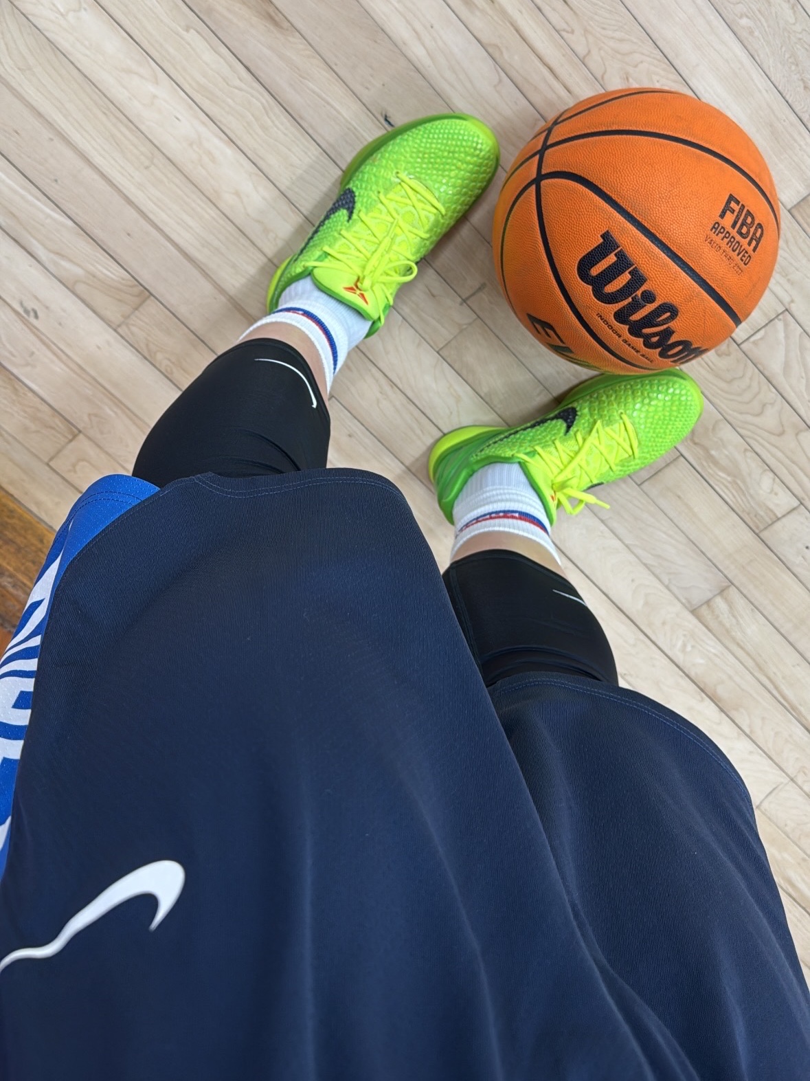 Nike Kobe 6 Protro Green Apple 착용 스타일