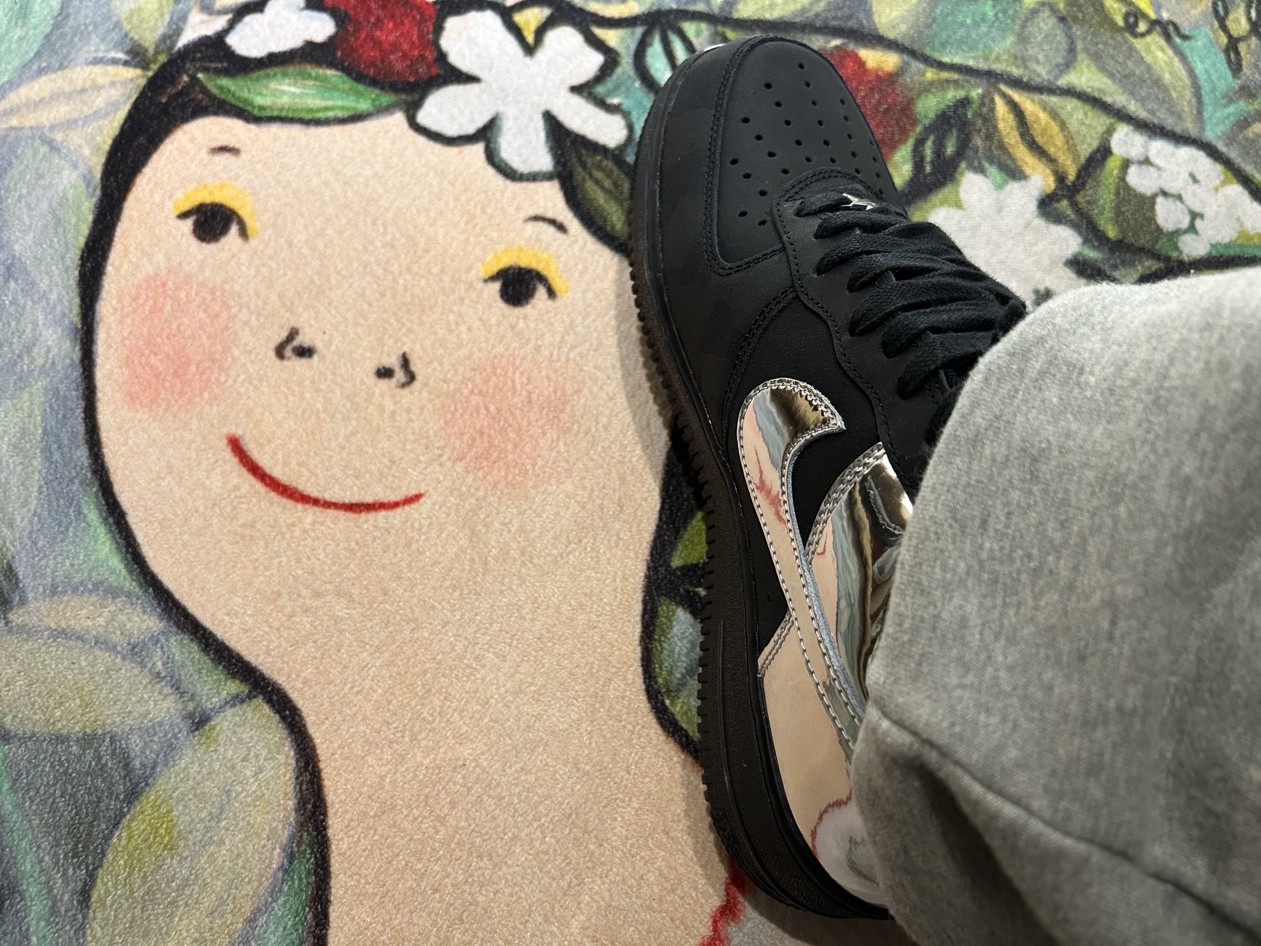 Nike Air Force 1 Low Retro All-Star 착용 스타일 - 1