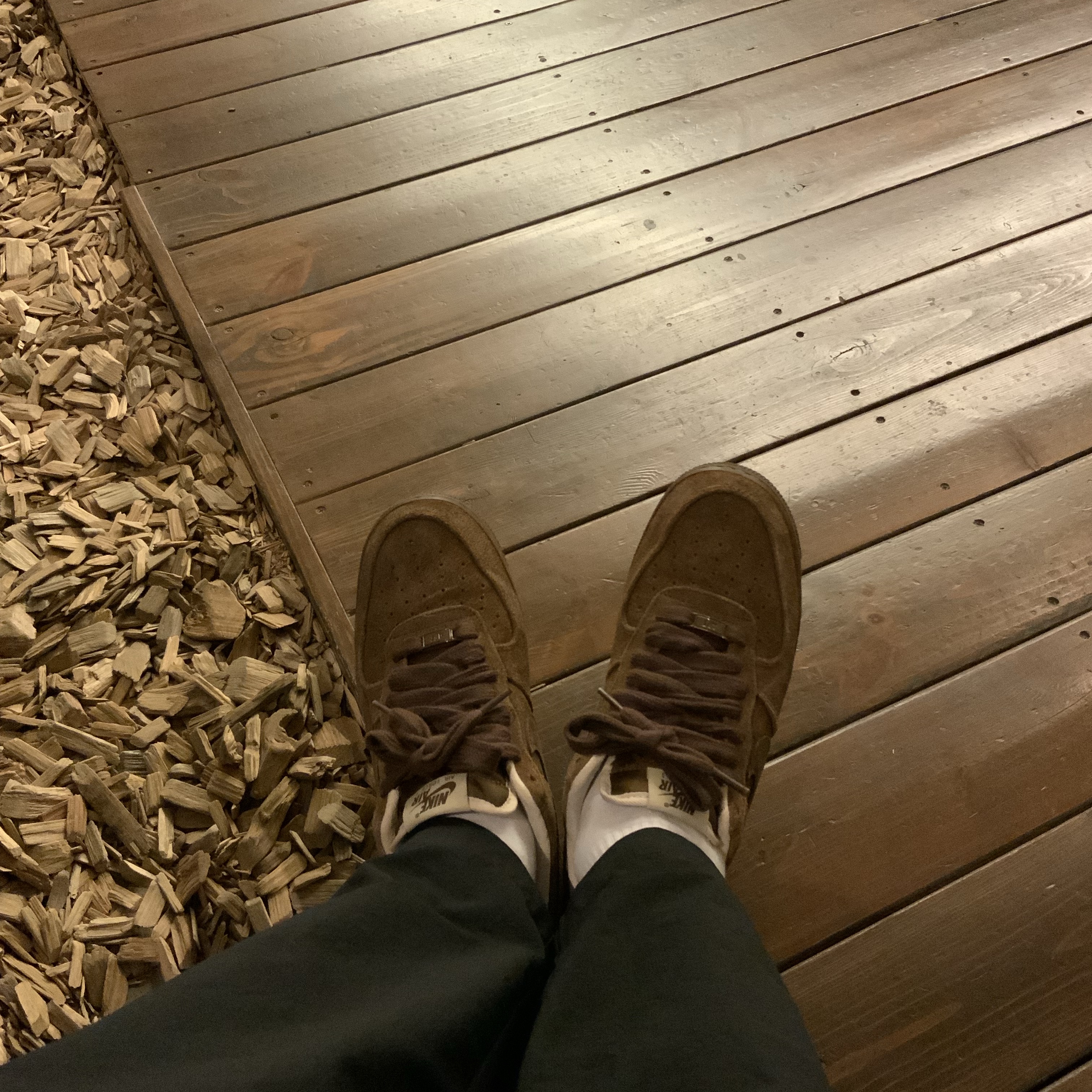 (W) Nike Air Force 1 '07 Cacao Wow 착용 스타일