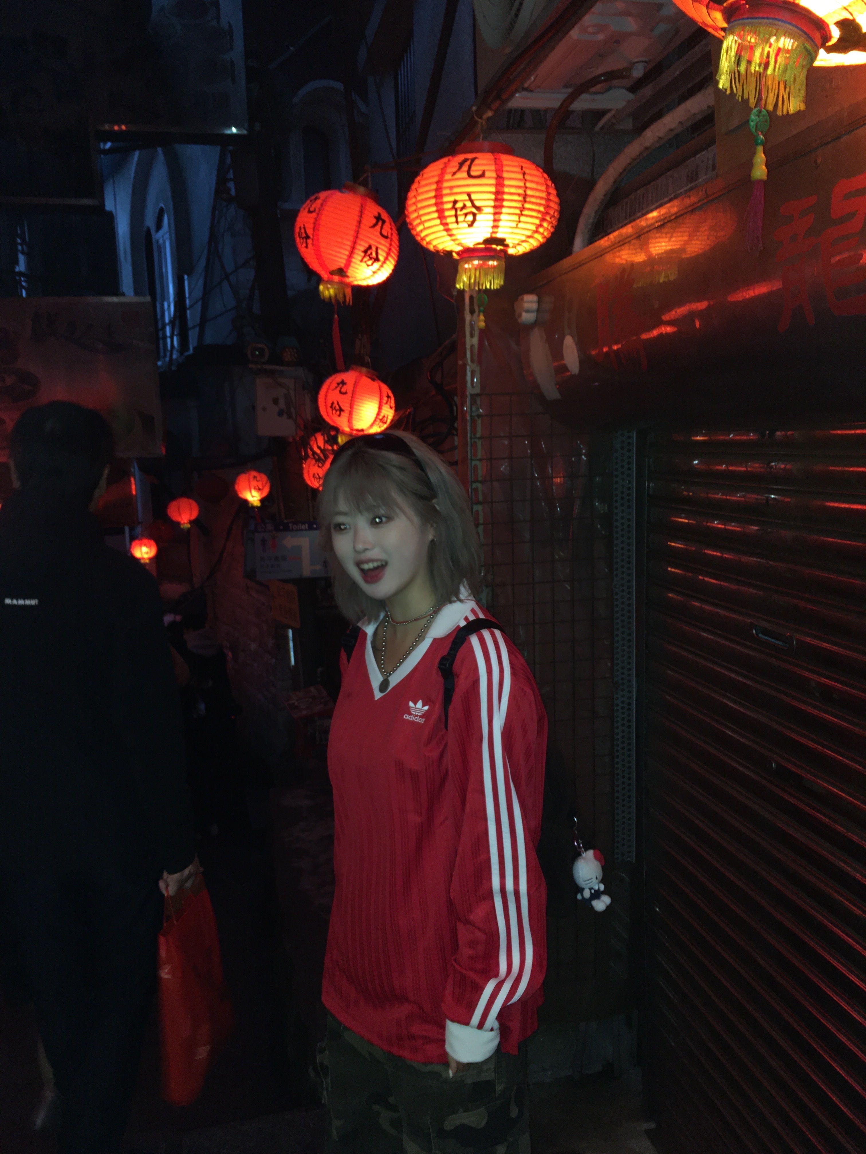 Adidas Adicolor Pique Football Long Sleeve Better Scarlet - KR Sizing, Chrome Hearts Silichrome CH Cross Pendant Red 2022 착용 스타일 - 5