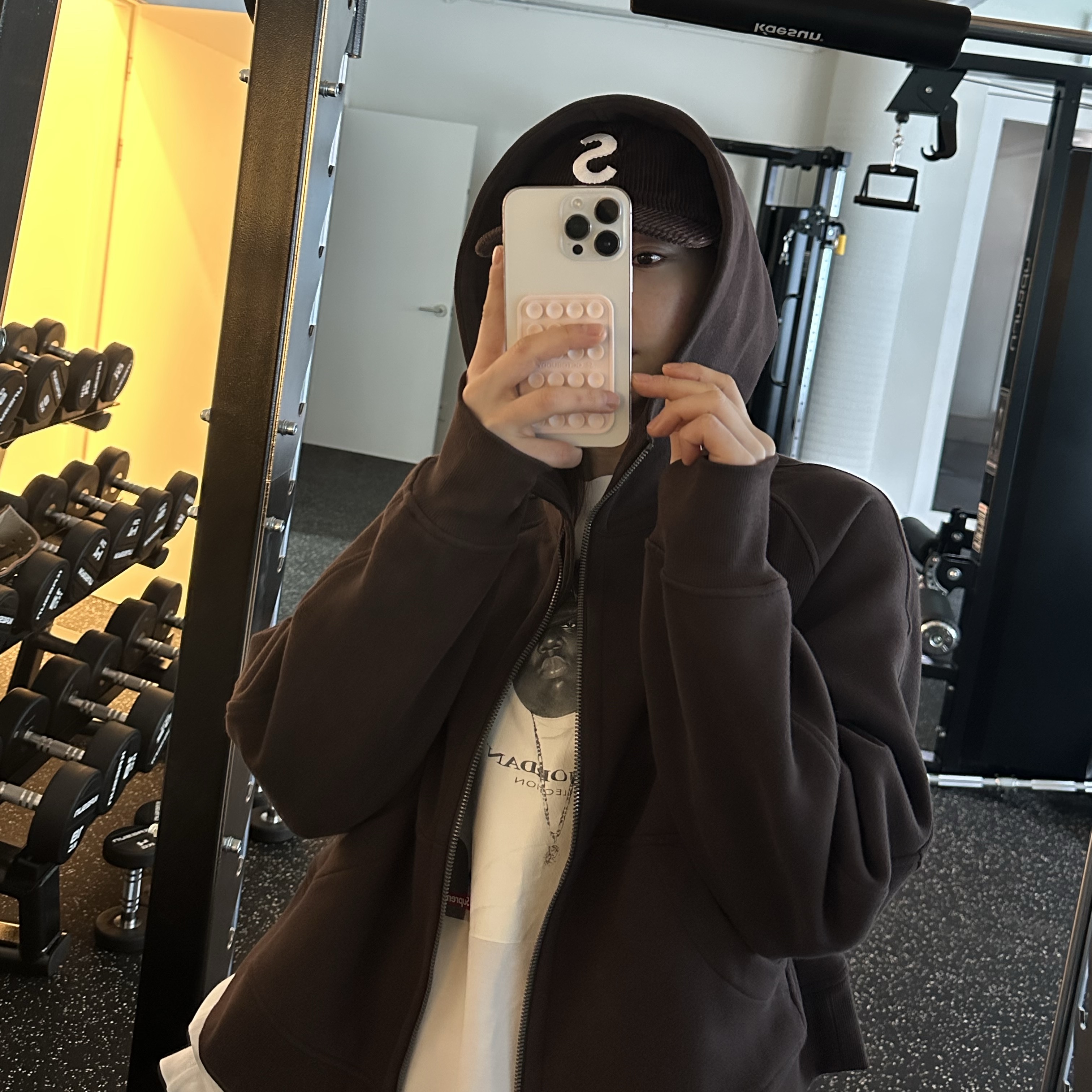 Supreme Corduroy S Logo 6-Panel Dark Brown - 24FW, (W) Lululemon Scuba Oversized Full-Zip Hoodie Espresso 착용 스타일