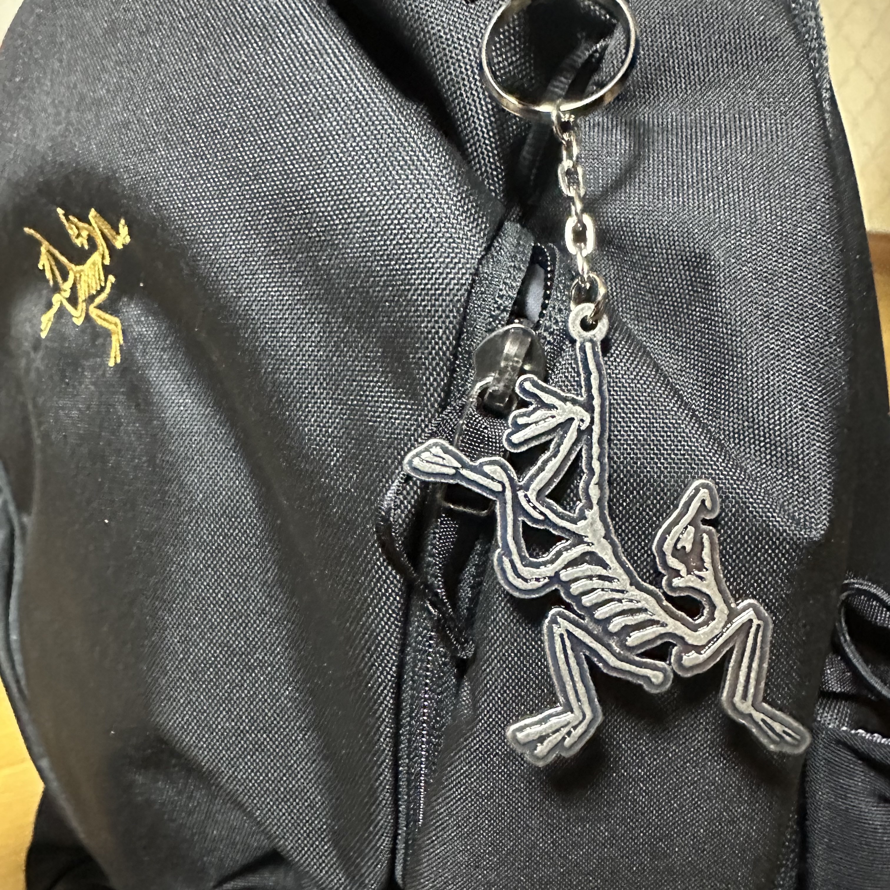 Arc'teryx Keyring Metal, Arc'teryx Mantis 26 Backpack Black 착용 스타일