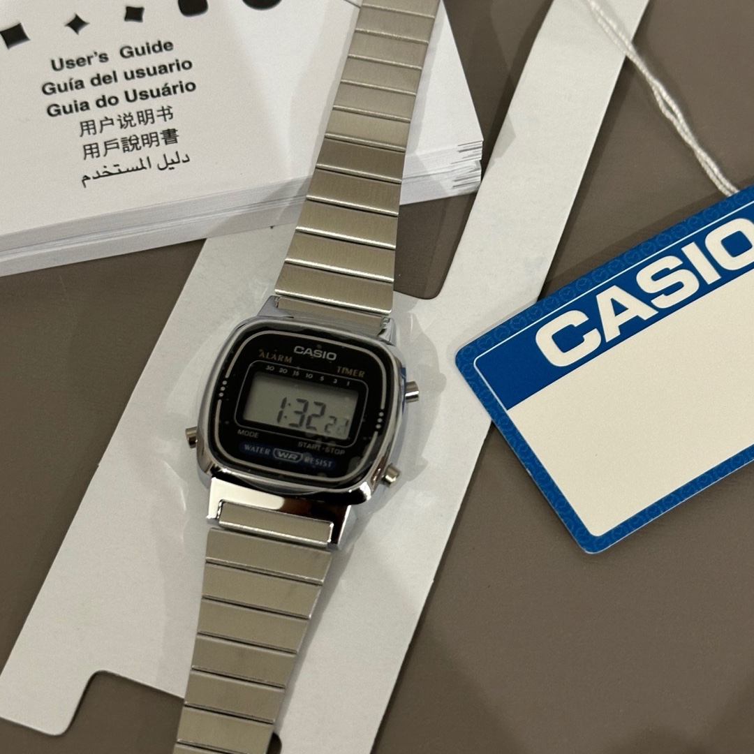 Casio LA670WA-1 착용 스타일