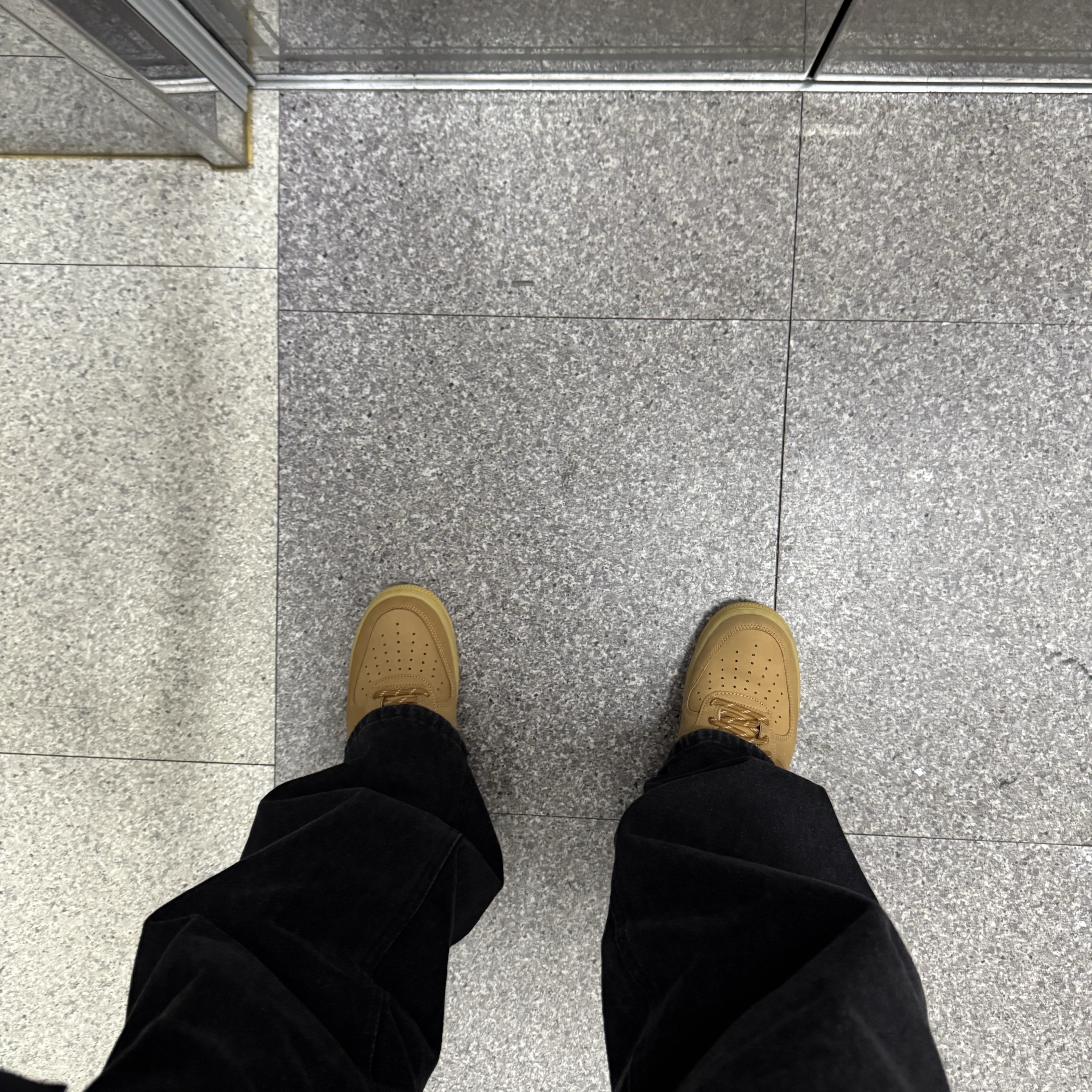 Nike Air Force 1 '07 WB Flax 착용 스타일