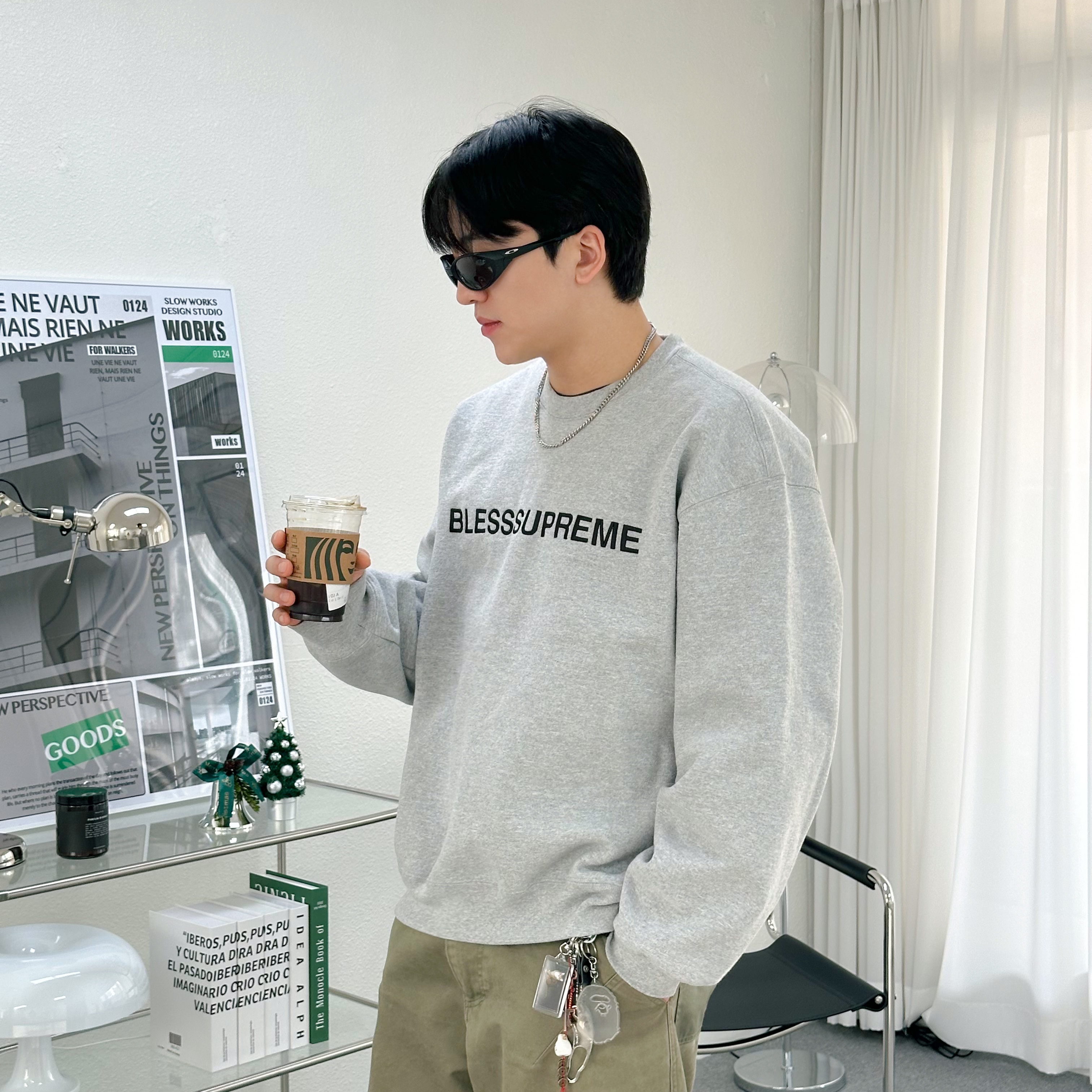 The North Face Play Green Rvs Fleece Anorak Black, Farfromwhat Far Layered Work Pants Olive 착용 스타일 - 2