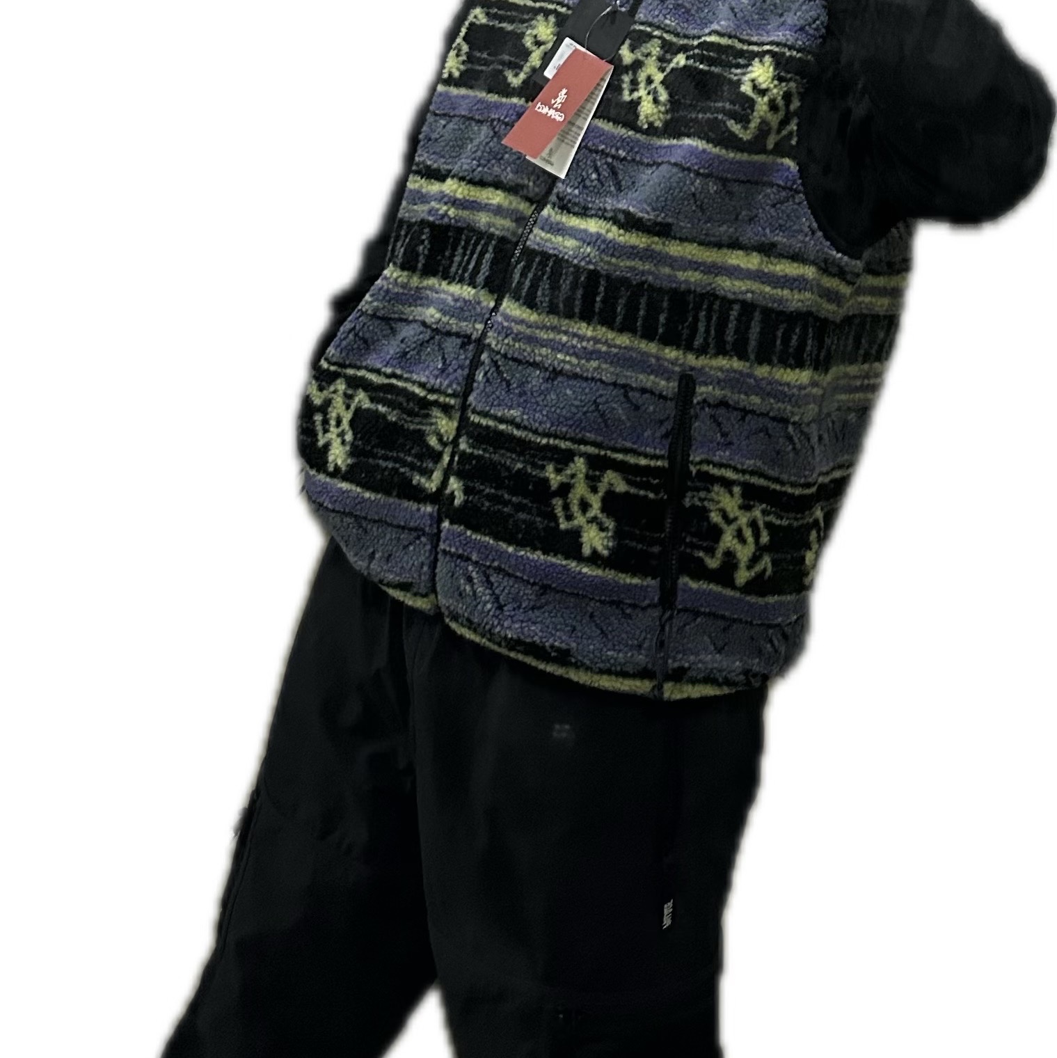Thisisneverthat x Gramicci Reversible Fleece Vest Multi, Palace Mesh Pocket Shell Cargo Black - 24FW 착용 스타일