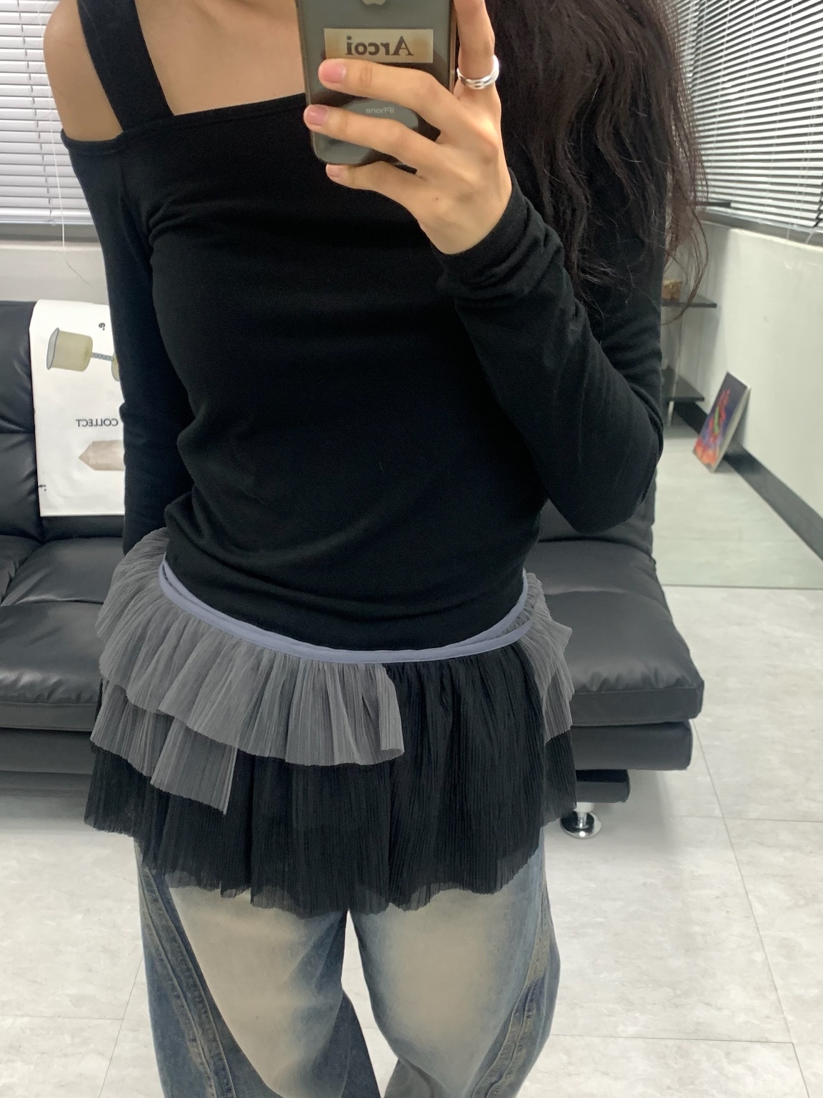 UGG Tasman Black 착용 스타일 - 2