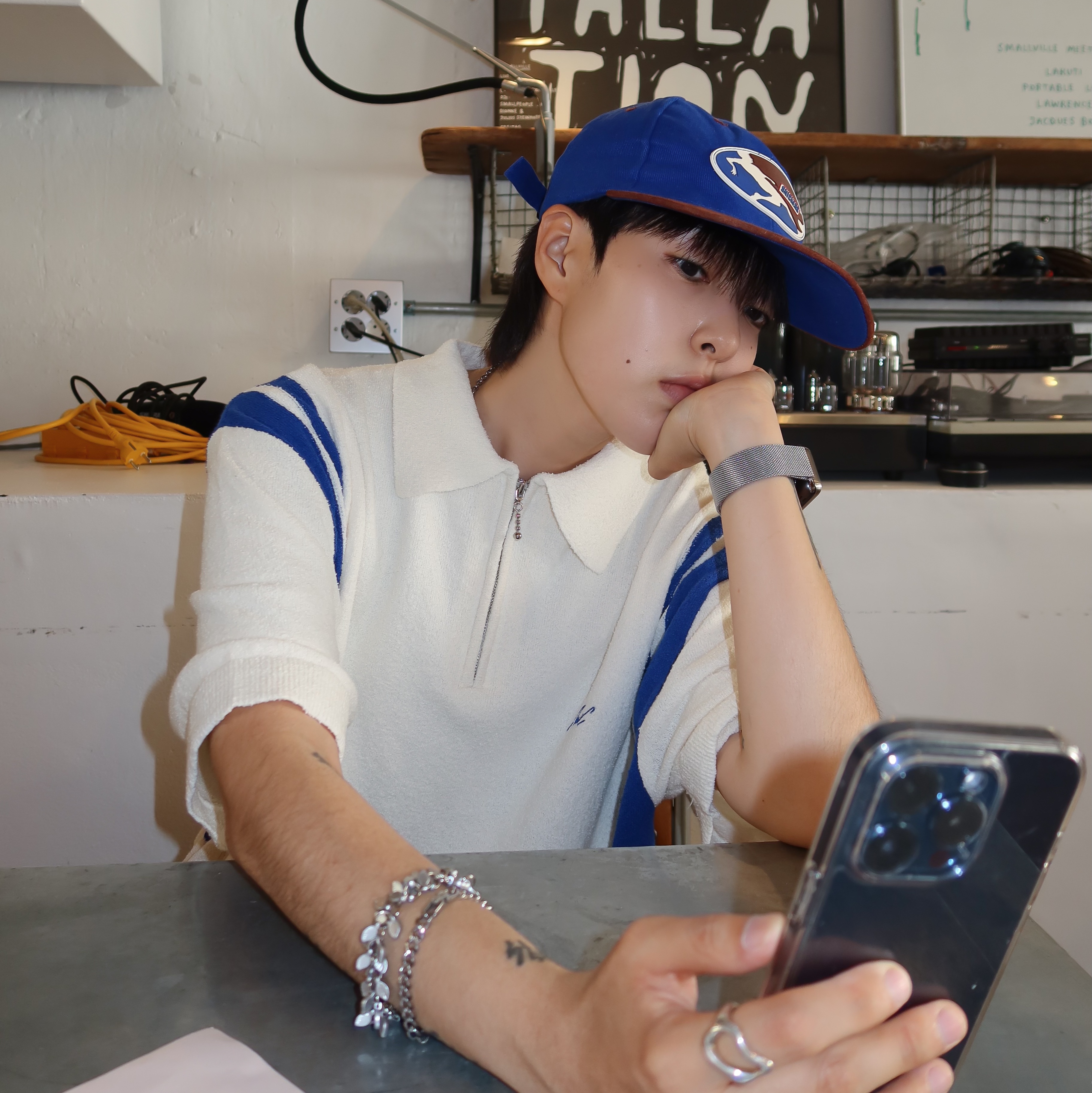 Hono Report Leaf Bracelet 착용 스타일 - 3