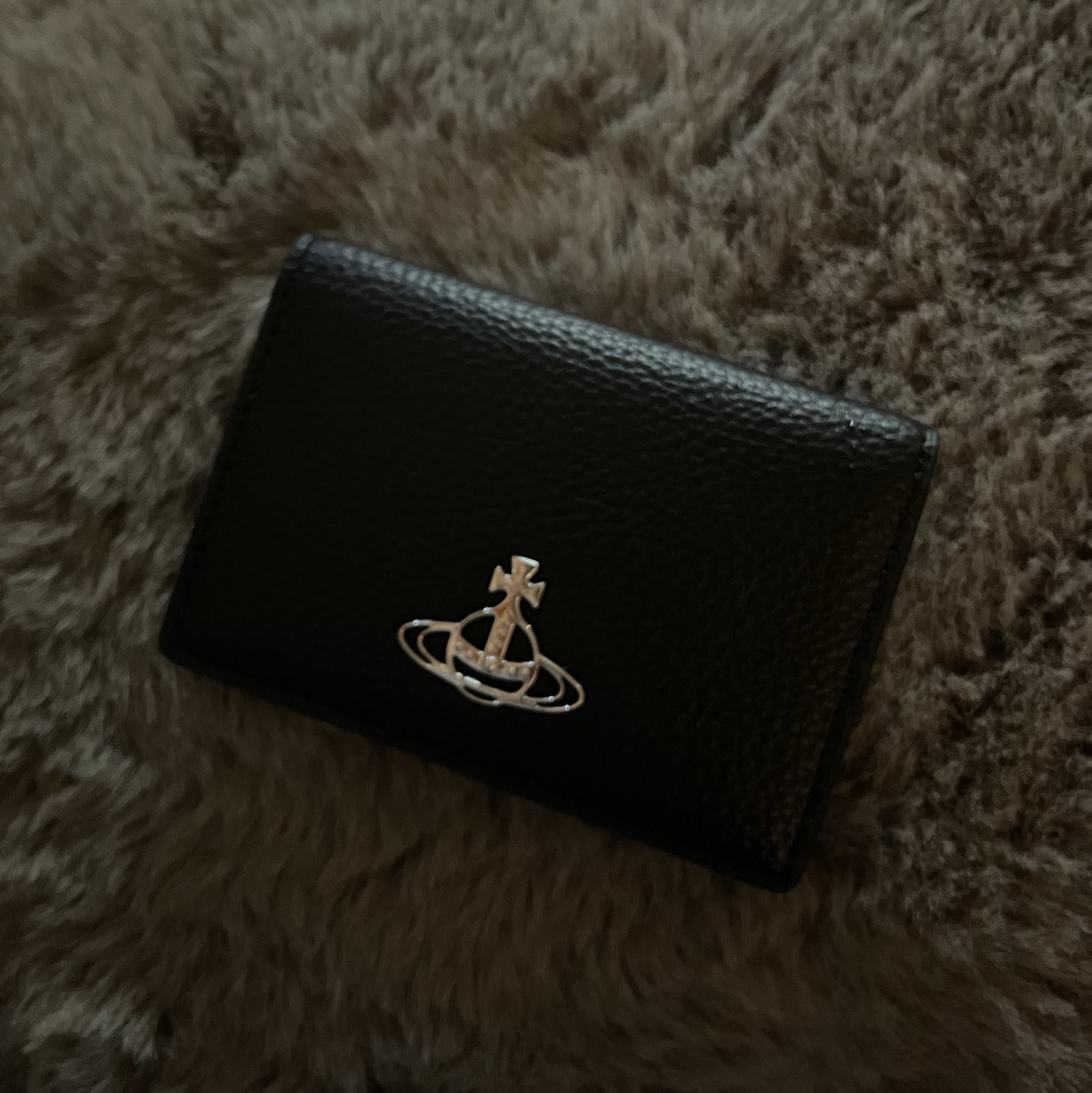 Vivienne Westwood Synthetic Card Holder Black 착용 스타일 - 1