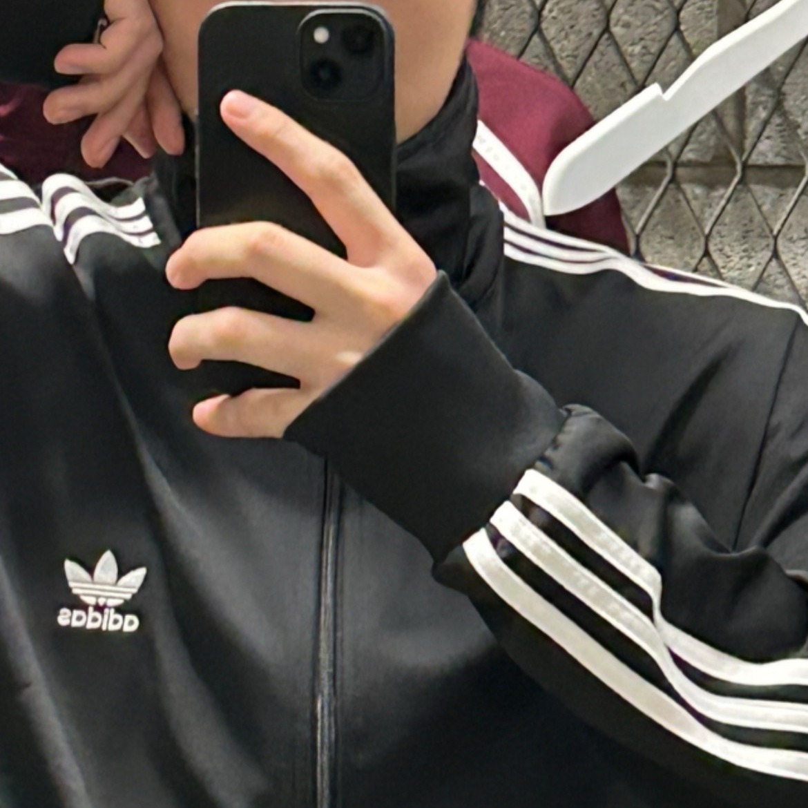Adidas Adicolor Classic Beckenbauer Track Top Black - KR Sizing 착용 스타일 - 1