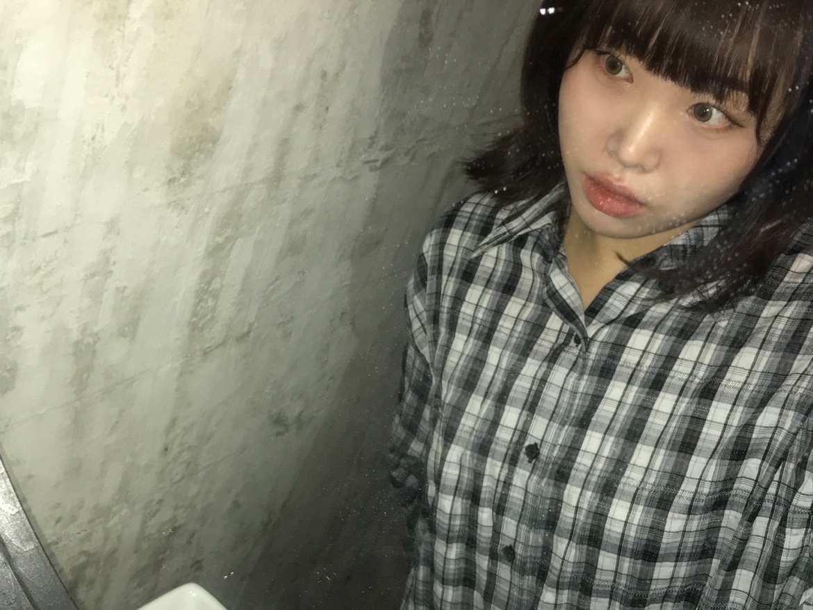 Undermycar Mu.36 Anti Fxxking Logo Play Basic Long Sleeve Check Shirts Blue Black 착용 스타일 - 2