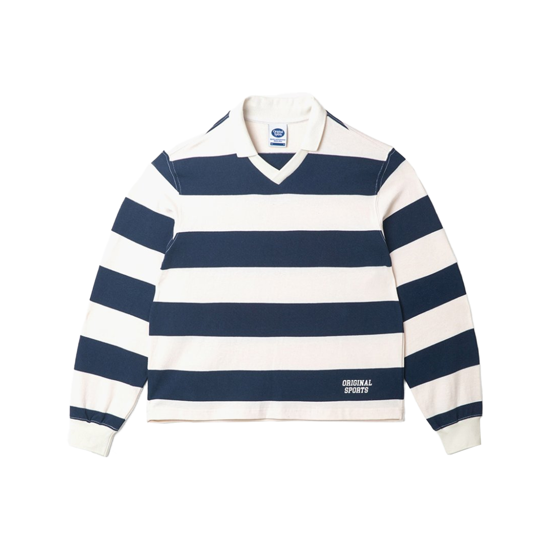 PO3WT23F512 PRO-SPECS Women Stripe Rugby Shirt Navy