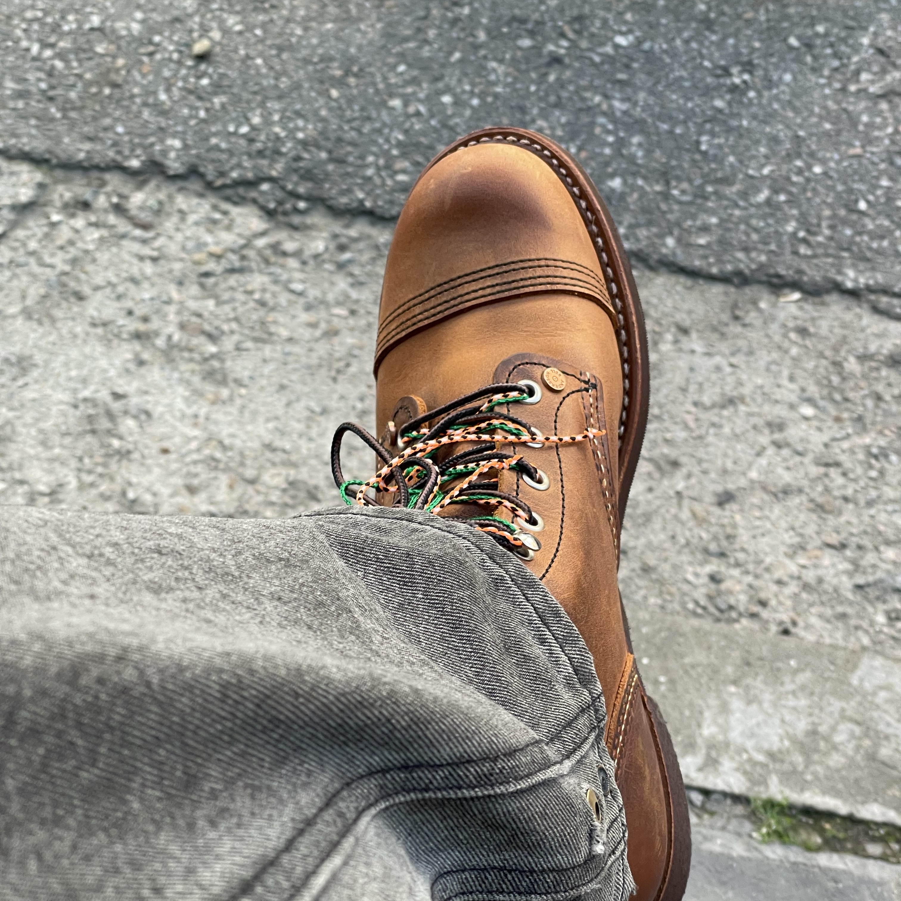 Red Wing Iron Ranger 8085 Copper Rough & Tough - D 착용 스타일