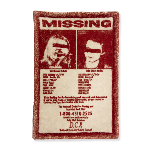 Lug01 [KREAM 단독] DEFYCLUBROBBERS Missing Rug