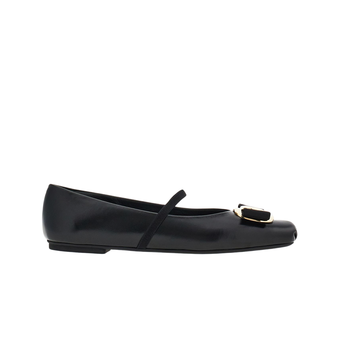 (W) 페라가모 바라 보우 발레 플랫 블랙 - C((W) Ferragamo Vara Bow Ballet Flat Black - C)