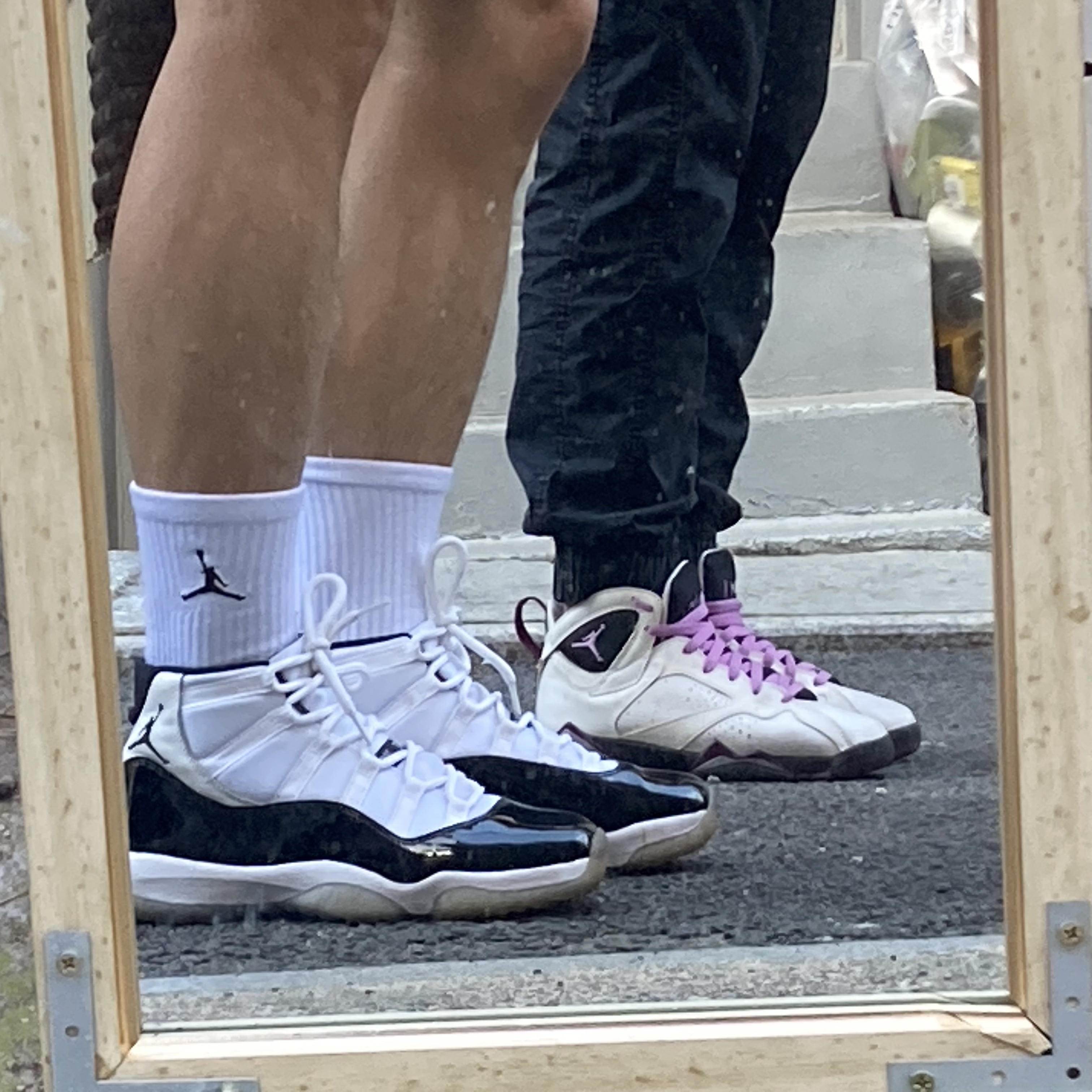 Jordan 11 Retro Concord 2018, Jordan 6 Retro Midnight Navy 착용 스타일