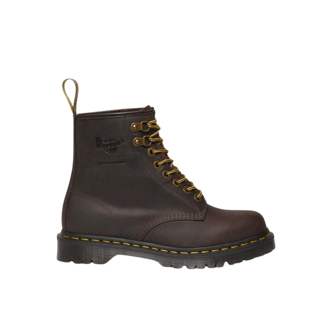 32181523 Dr. Martens x Thisisneverthat 1460 Waxed Full Grain Brown