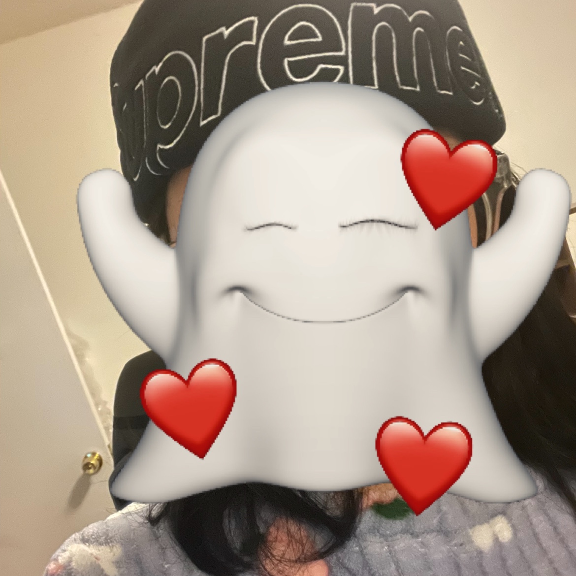 Supreme Polartec Beanie Black - 23FW 착용 스타일