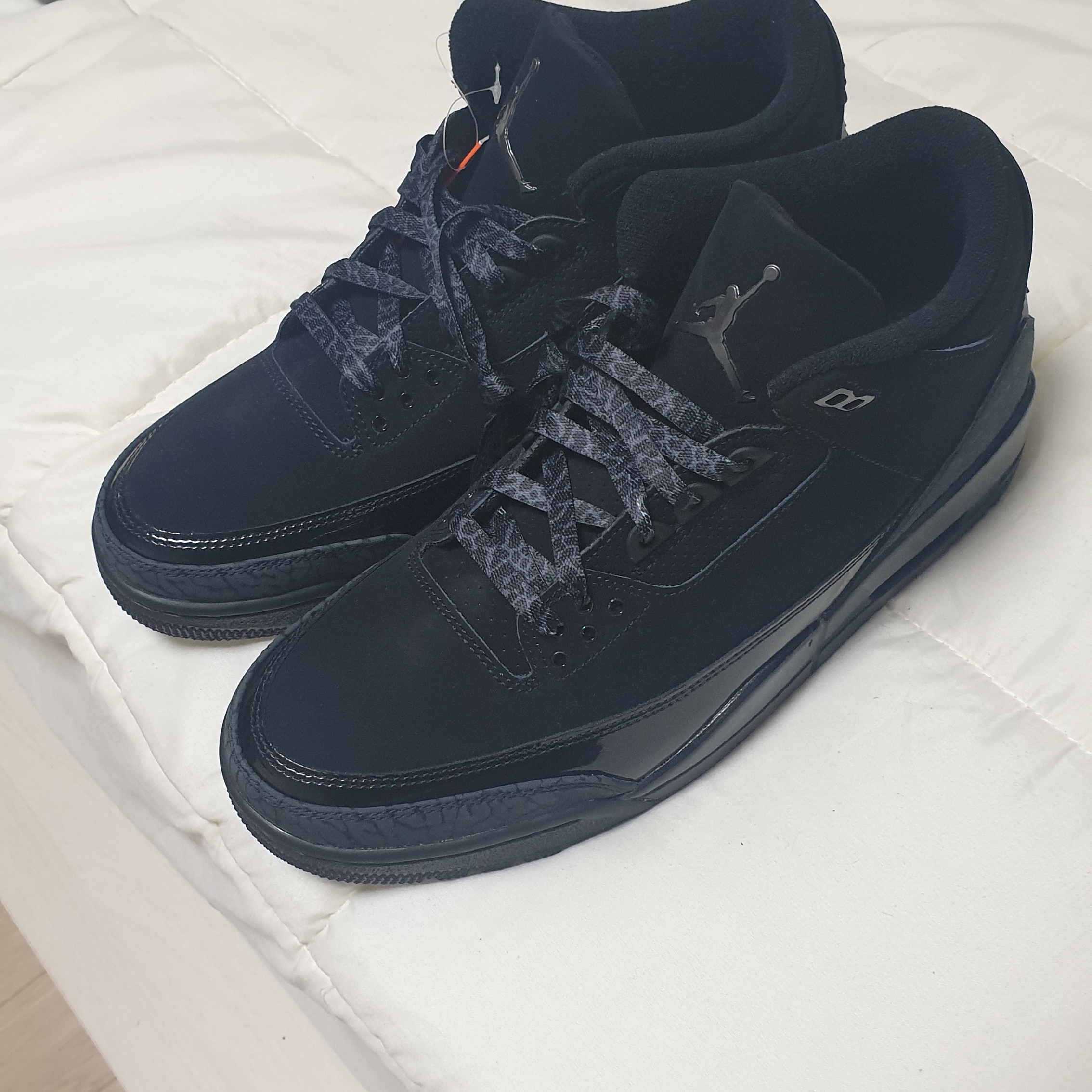 Jordan 3 Retro Black Cat 2025 착용 스타일 - 1