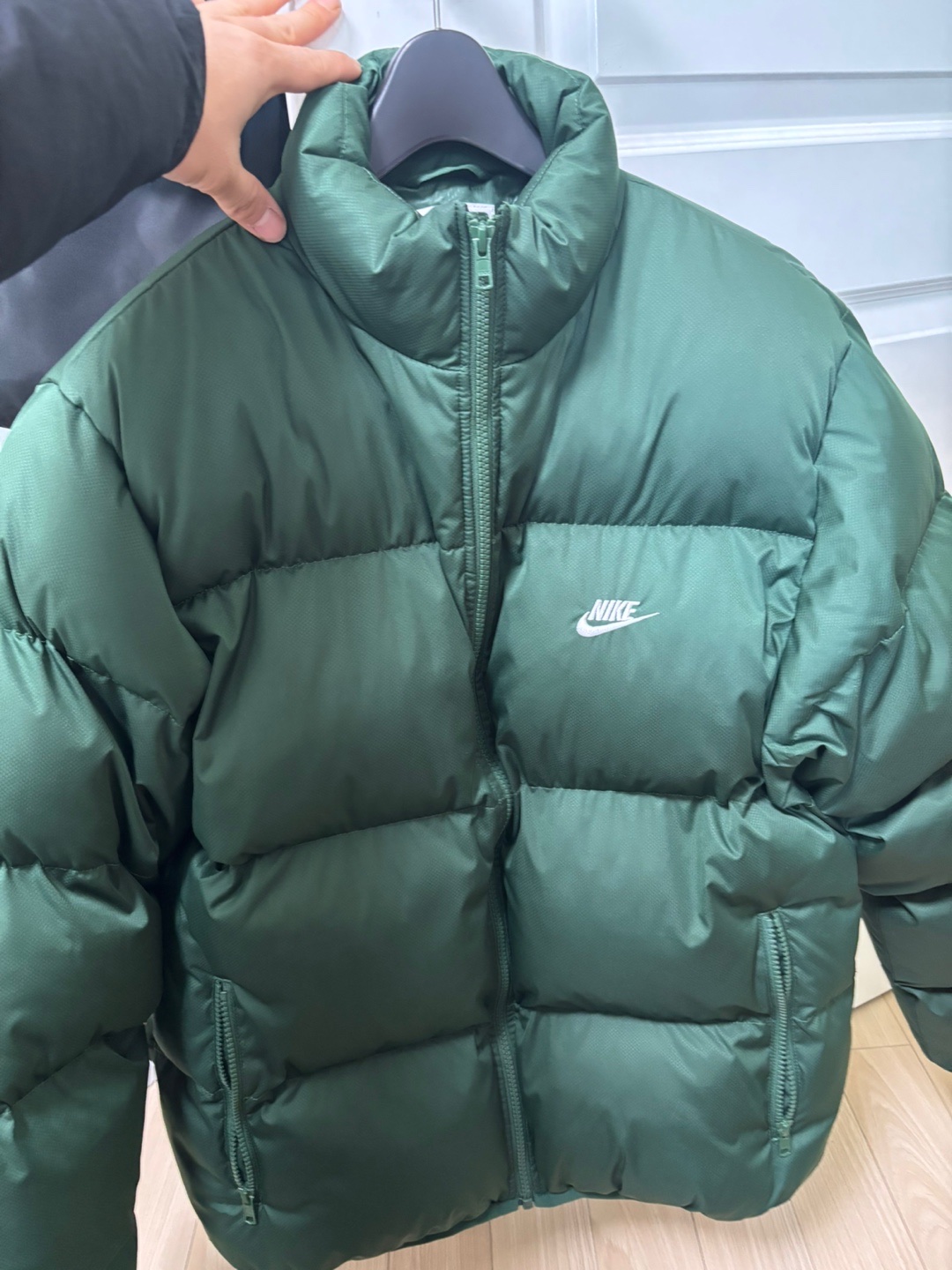 Nike NSW Puffer Jacket Fir - Asia 착용 스타일