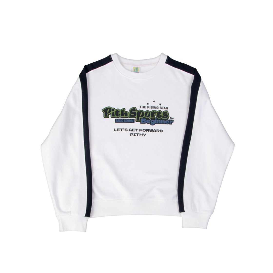 피스스포츠 비기너 스웻셔츠 화이트(PITHSPORTS Beginner Sweatshirt White)