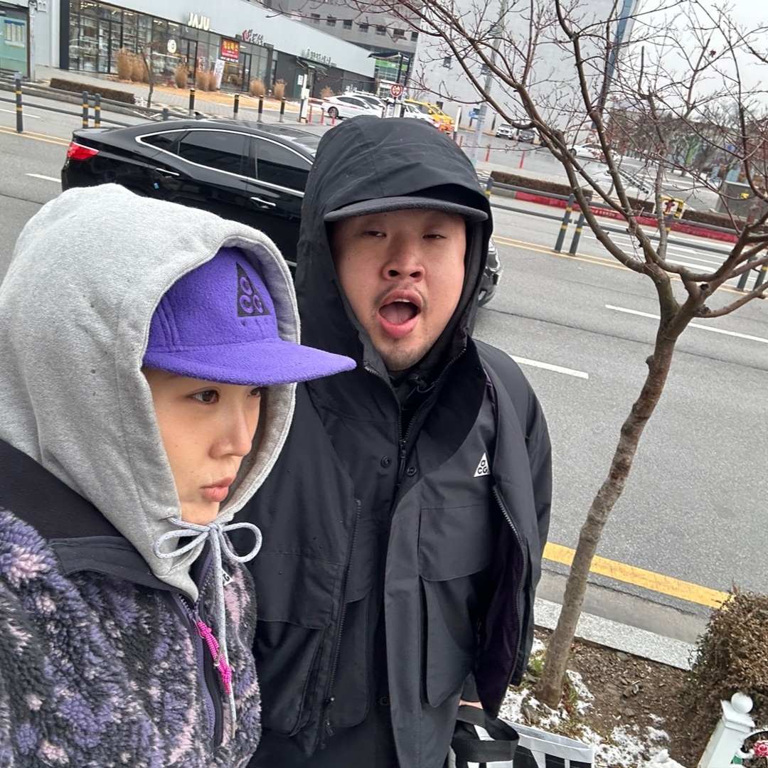 Nike ACG AW84 Fleece Cap Court Purple, Nike ACG AW84 Fleece Cap Black 착용 스타일