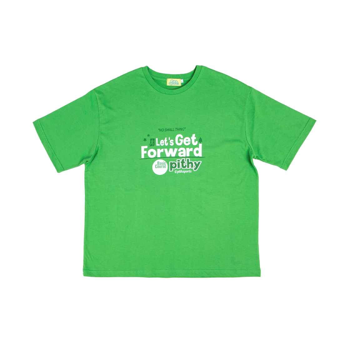 피스스포츠 렛츠 겟 포어드 티 그린(PITHSPORTS Let's Get Forward Tee Green)